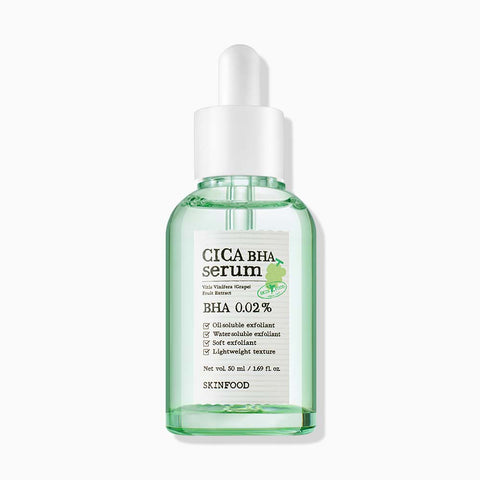 Skinfood Shine Muscat Cica BHA Soothing Skin Texture Serum 50ml
