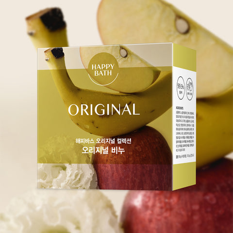 Happy Bath Original Collection Soap 90g (8-Pack)