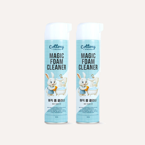 W.Dressroom Magic Foam Cleaner Bathroom Cleaner 550ml (2 Pack)