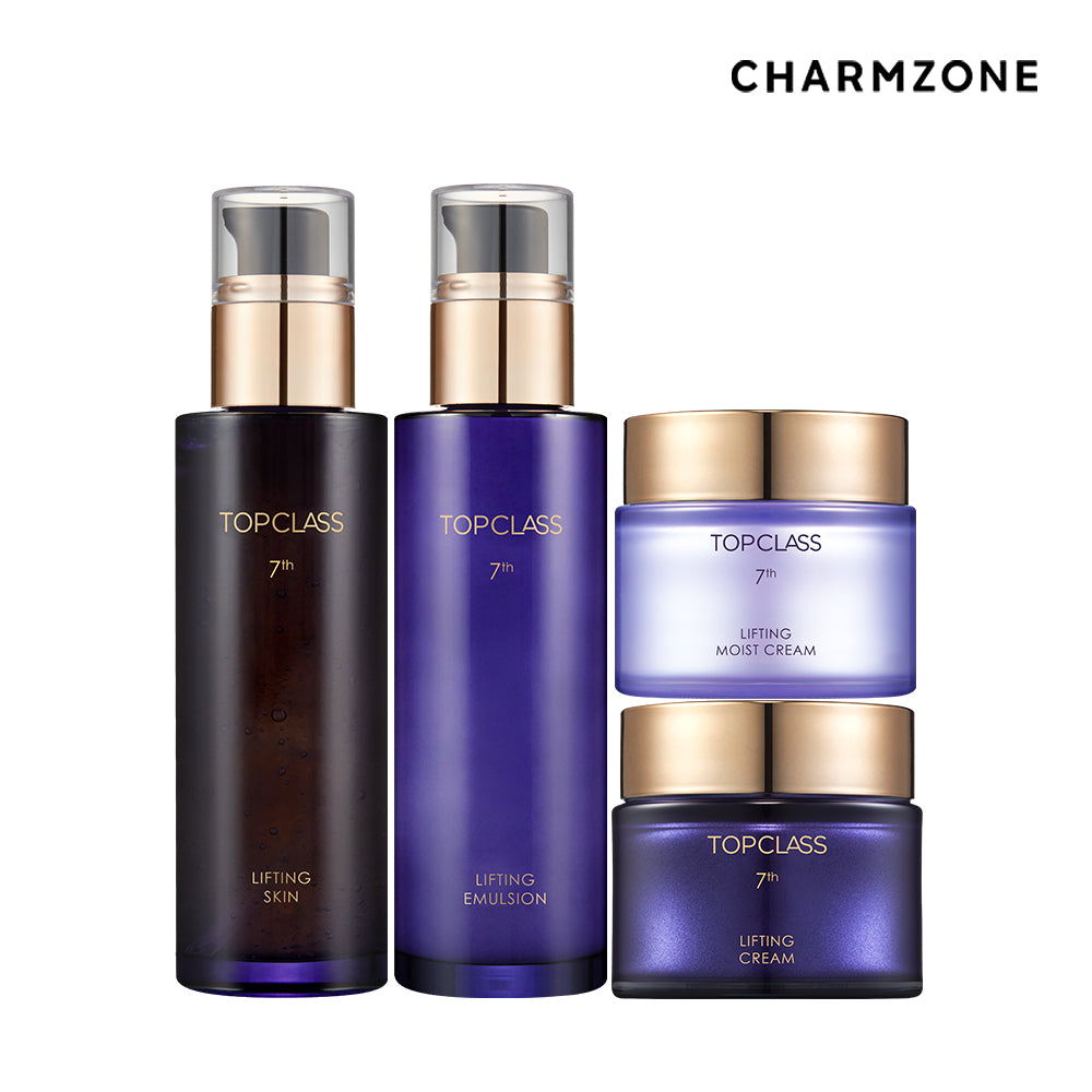 Charmzone Top Class Lifting 4-Piece Set (Skin + Emulsion + Lifting Cream + Moist Cream)