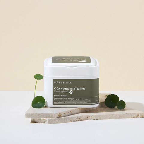 Mary&May Cica Eoseongcho & Tea Tree Calming Sheet Mask 30P