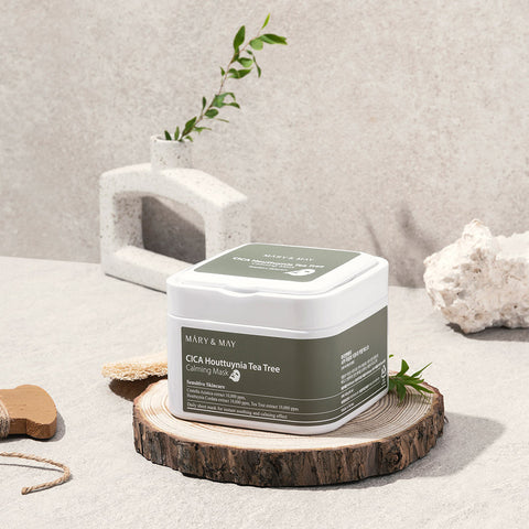 Mary&May Cica Eoseongcho & Tea Tree Calming Sheet Mask 30P