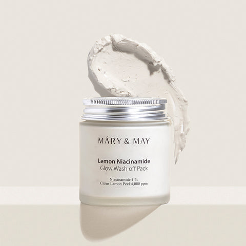 Mary&May Vegan Lemon Niacinamide Glow Wash-Off Pack 125ml