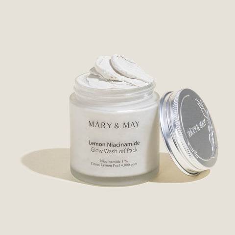 Mary&May Vegan Lemon Niacinamide Glow Wash-Off Pack 125ml