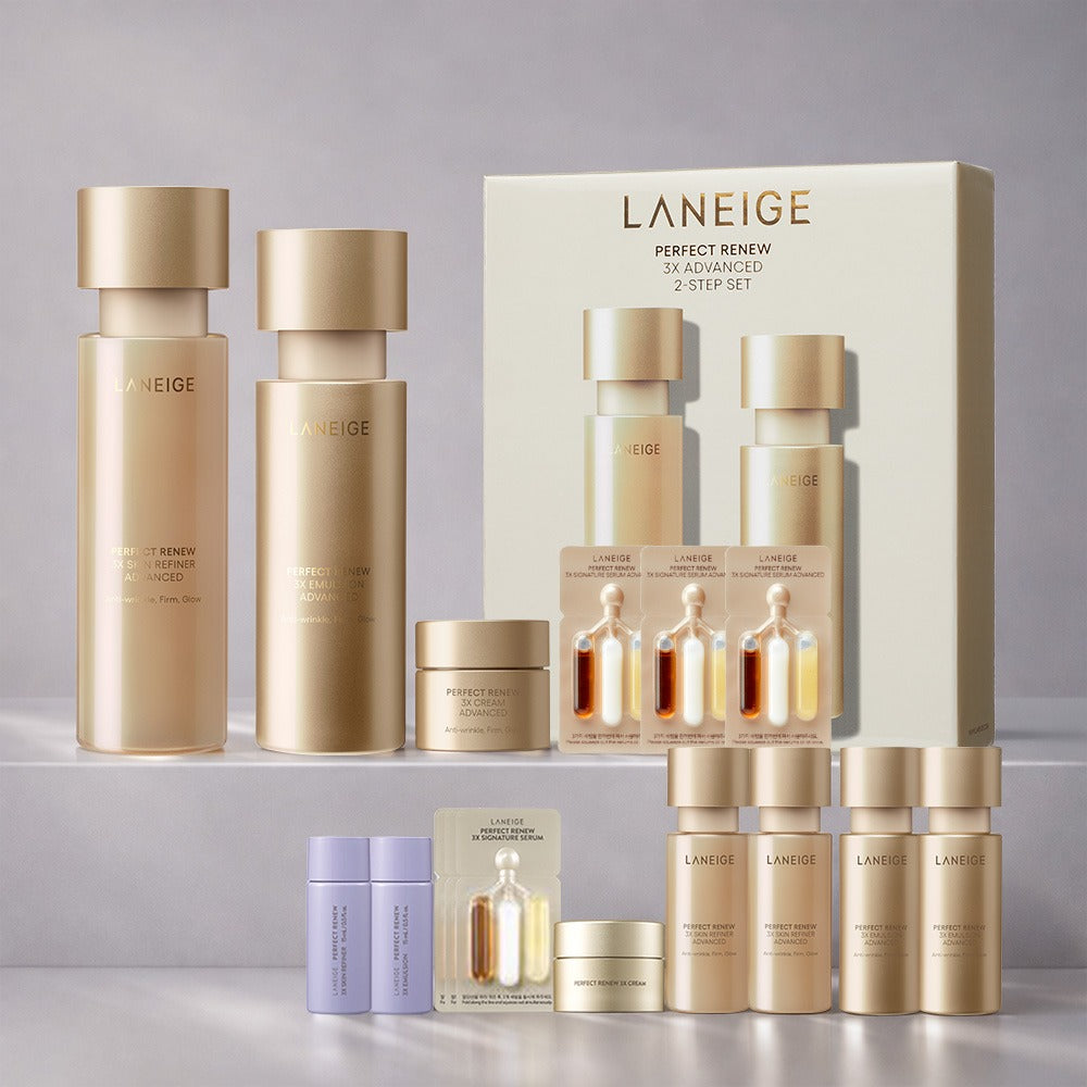 Laneige Perfect Renew 3X Two-Step 2-Piece Set