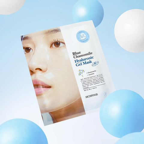 Skinfood Blue Chamomile Hyaluronic Hydrogel Mask Pack 5P