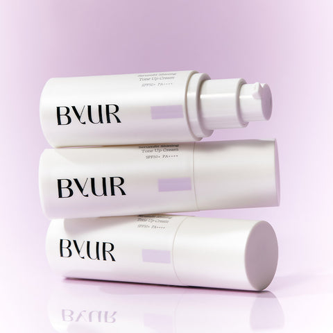 BYUR Serum Fit Shining Tone-Up Cream V1 40g (Pink Beige / Lavender)