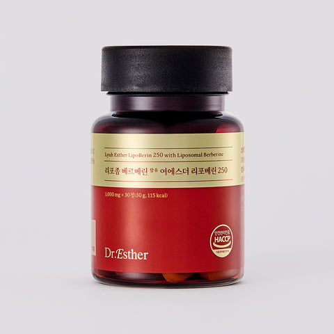 Esther Formula Liposomal Berberine 250 30 Tablets x 8