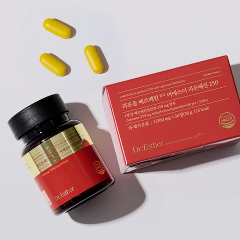 Esther Formula Liposomal Berberine 250 30 Tablets x 8