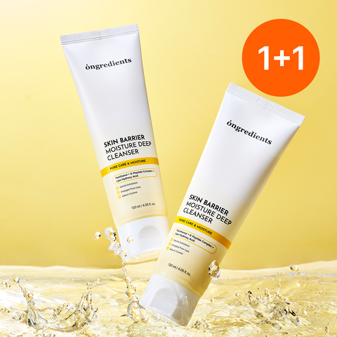 Ongredients Skin Barrier Moisture Deep Cleanser 120ml (2 Pack)