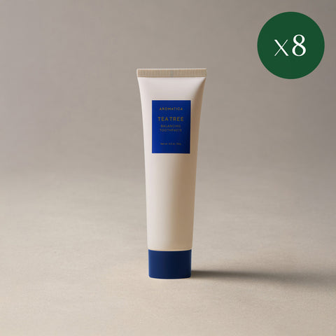 Aromatica Tea Tree Balancing Toothpaste 120g x 8 Pack