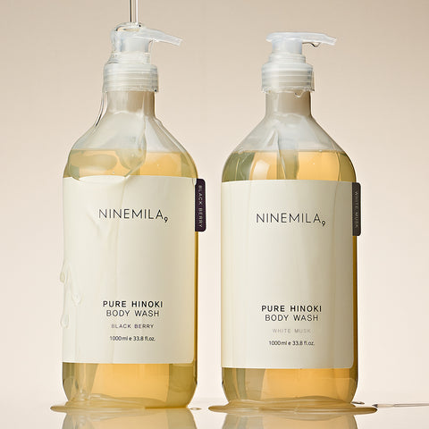 Ninemila Pure Hinoki Body Wash (White Musk) 1L
