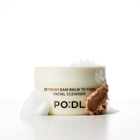 Podl Bam-to-Foam 2X Fresh Balm-to-Foam Cleanser 130ml (2 Pack)