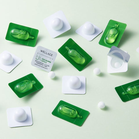 Wellage Real Cica Calming One-Day Kit (15mg capsule / 1ml solution, 1 pack)