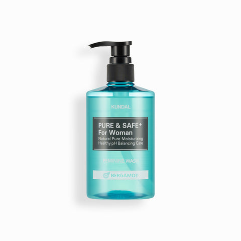 Kundal Pure & Safe Feminine Cleanser - Bergamot, 300ml