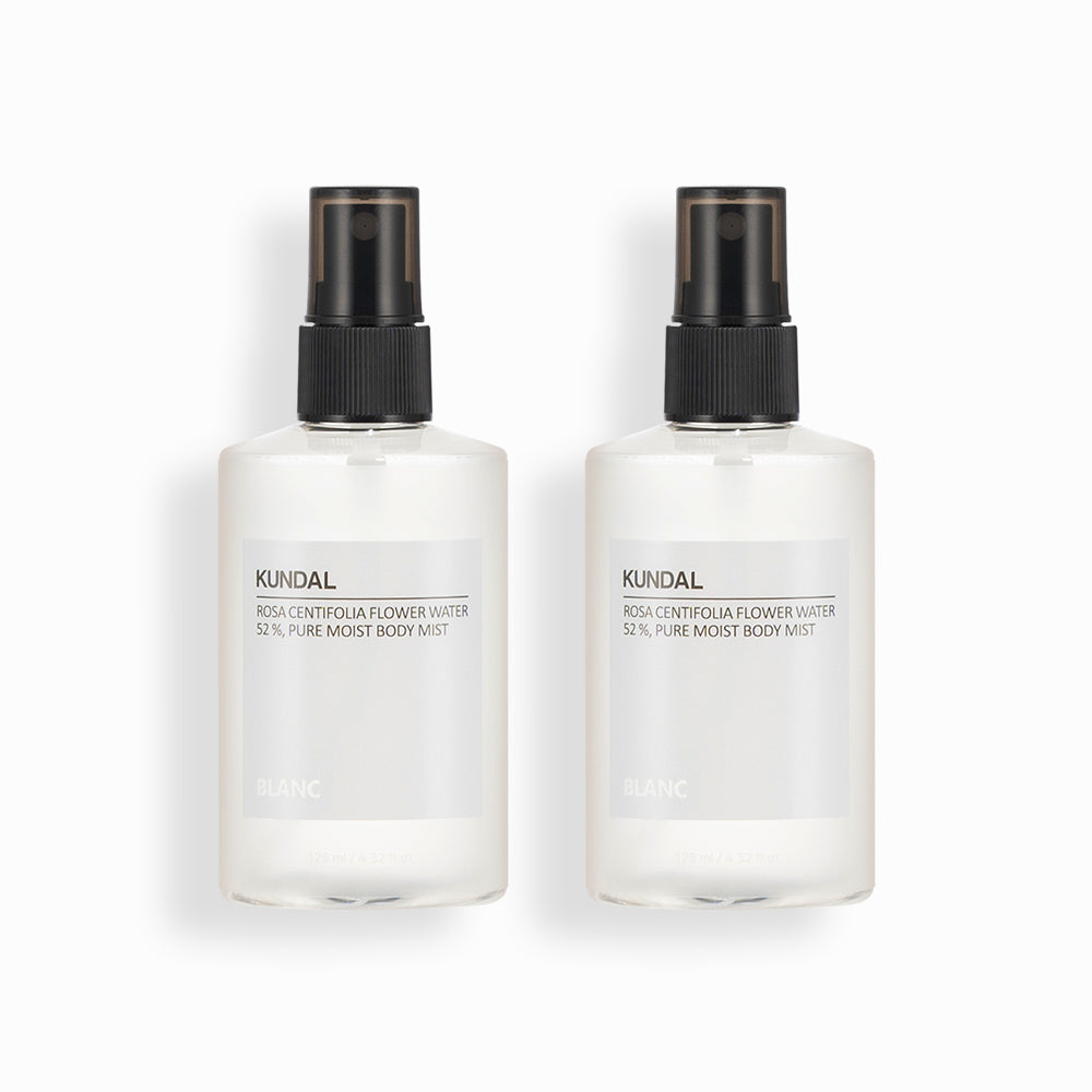 Kundal Pure Perfume Body Mist 128ml 2-Piece Set Blanc