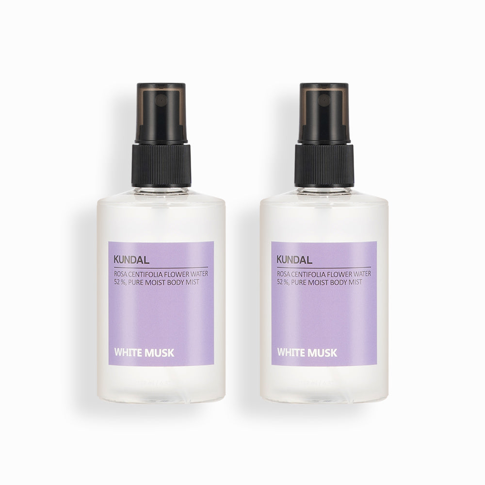 Kundal Pure Perfume Body Mist 128ml 2-Piece Set - White Musk