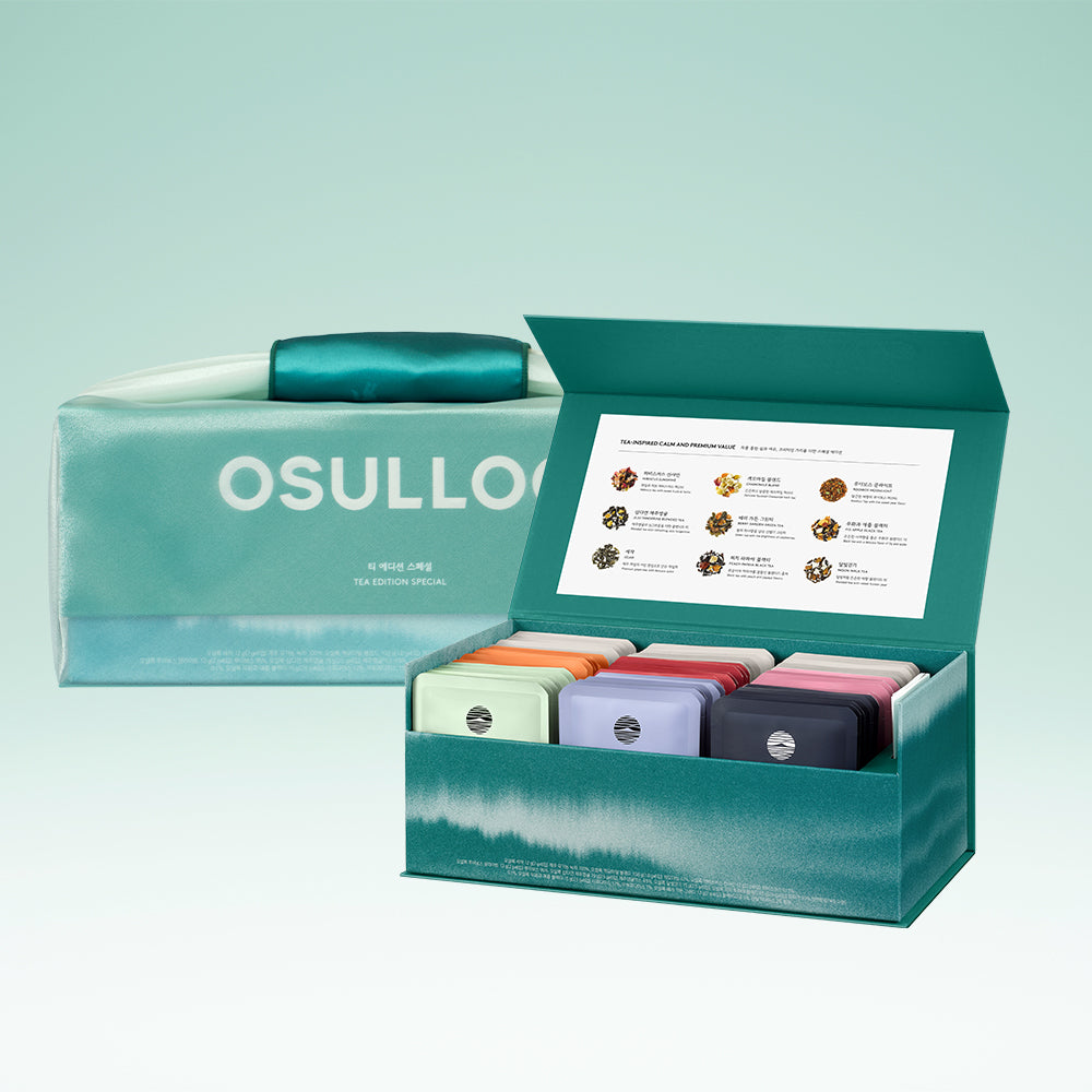 OSULLOC Special Tea Edition 54 Tea Bags (9 Varieties x 6 Each)