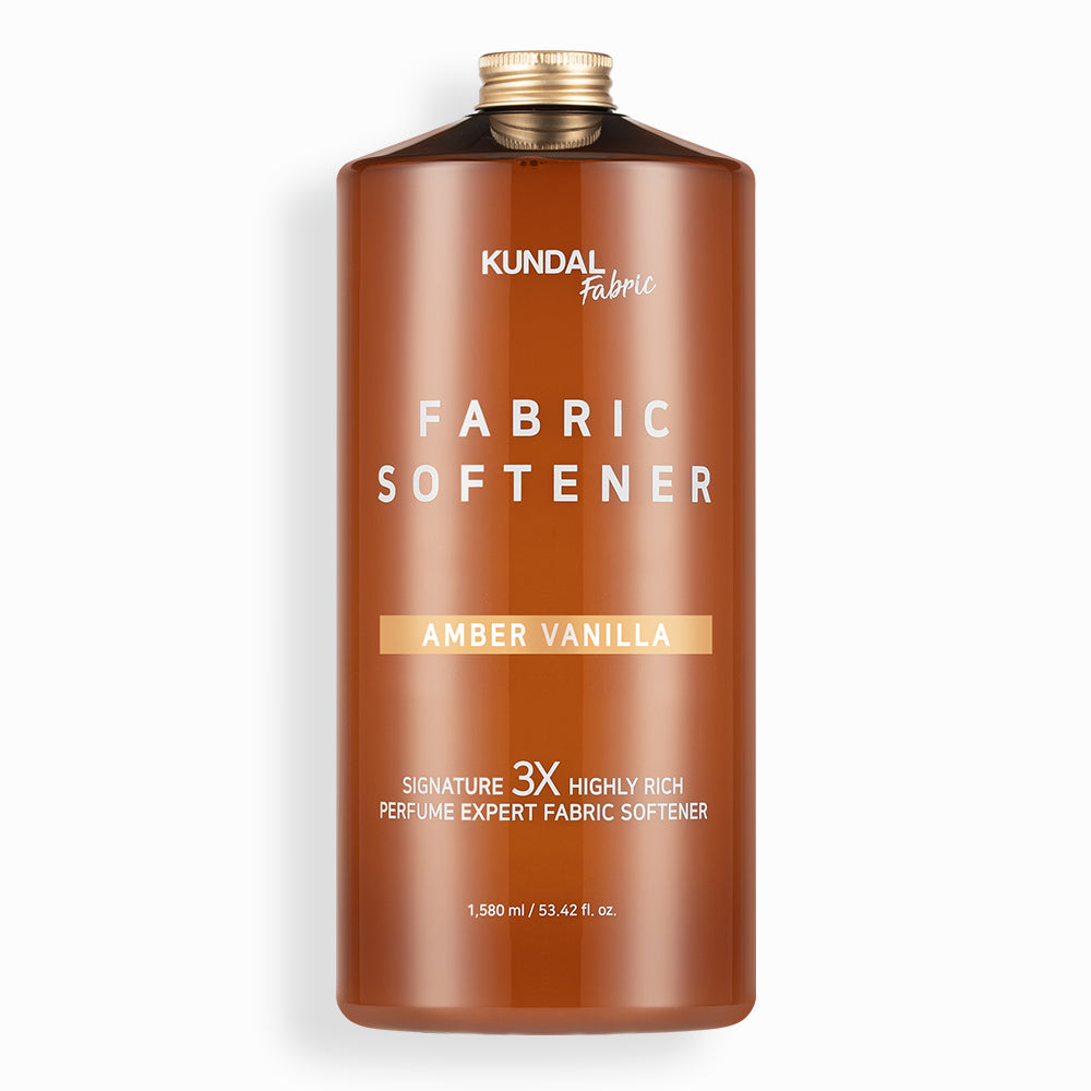 Kundal 3X Ultra-Concentrated Perfume Fabric Softener Amber Vanilla 1580ml