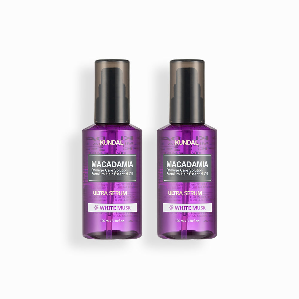 Kundal Ultra Hair Essence 2 Pack White Musk 100ml
