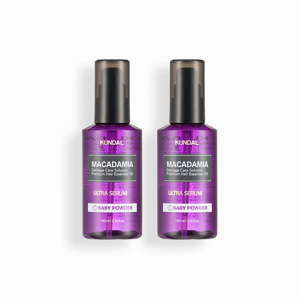Kundal Ultra Hair Essence 2-Piece Set Baby Powder 100ml