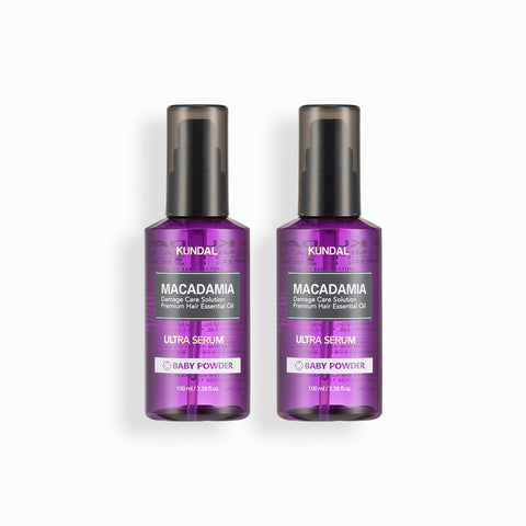 Kundal Ultra Hair Essence 2-Piece Set Baby Powder 100ml