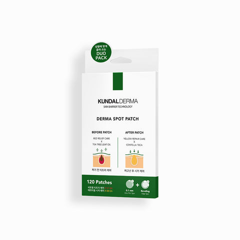 Kundal Derma Tea Tree & Cica Spot Patch Mix - BEFORE 51P + AFTER 69P