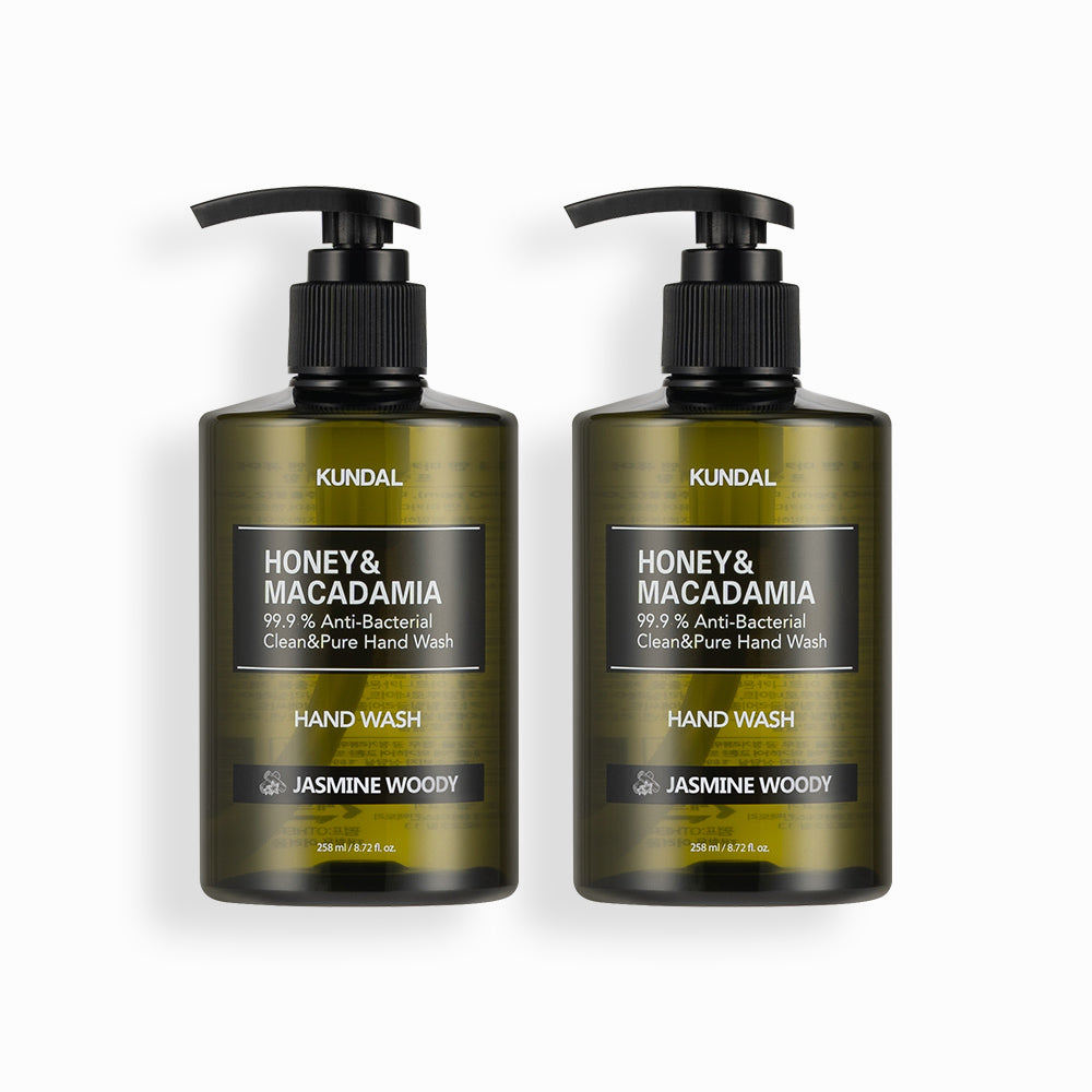 Kundal Pure Hand Wash Aroma Edition 2 Pack Set Jasmine Woody 258ml