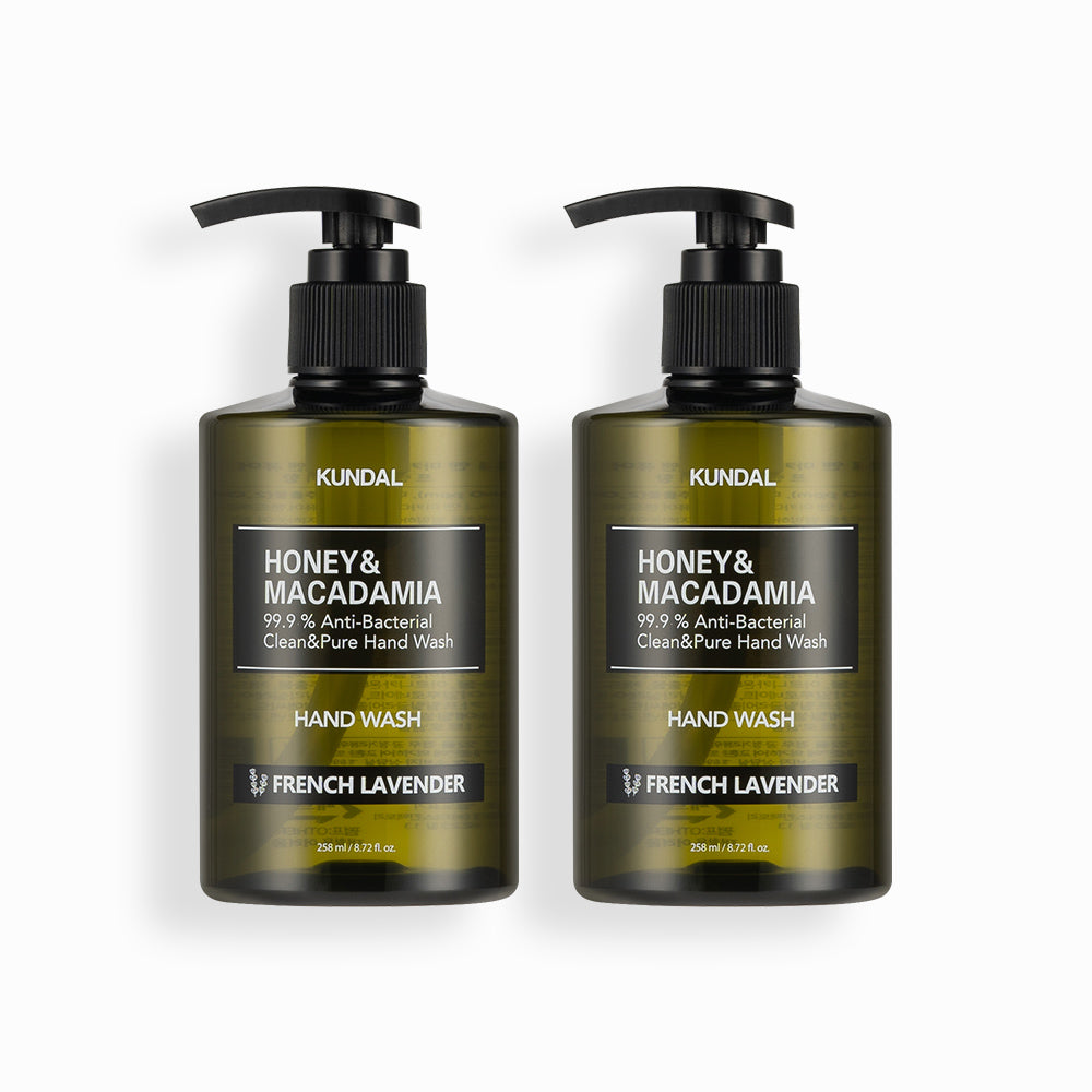 Kundal Pure Hand Wash Aroma Edition 2-Piece Set French Lavender 258ml