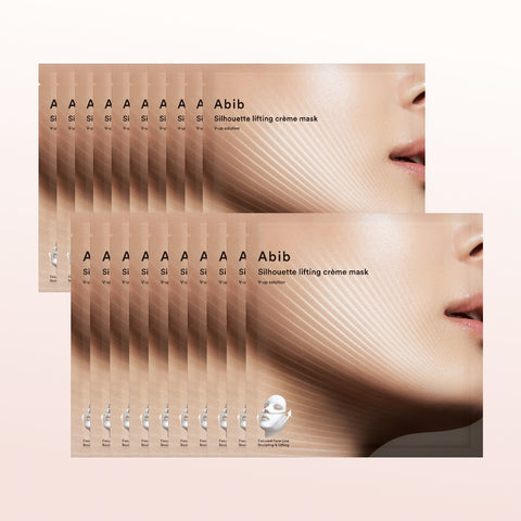 Abib Silhouette Lifting Cream Mask V-Up Solution (4 sheets, 5 pieces)