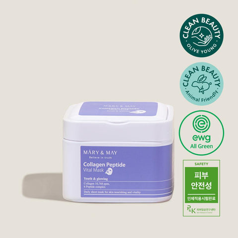 Soonsu Beauty Collagen Peptide Vital Mask front view