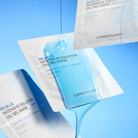 Carenology Re:Blue Intensive Solution Oil Gel Mask 28g (5 pcs)