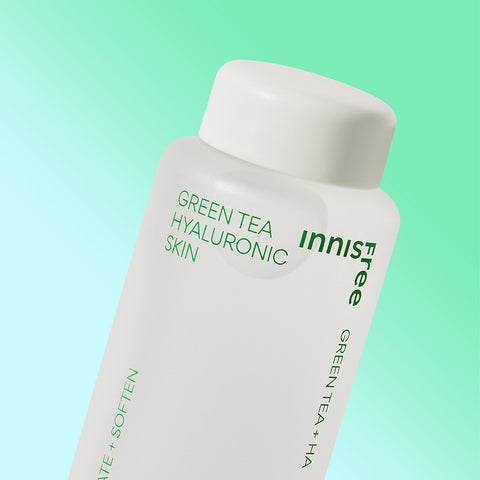 Innisfree Green Tea Seed Hyaluronic 2-Piece Skincare Set (Skin 170ml + Lotion 170ml)