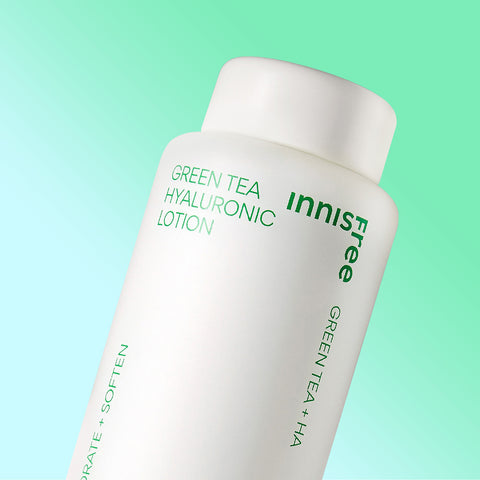 Innisfree Green Tea Seed Hyaluronic Skincare Set (3-piece: Skin, Lotion, Cream)
