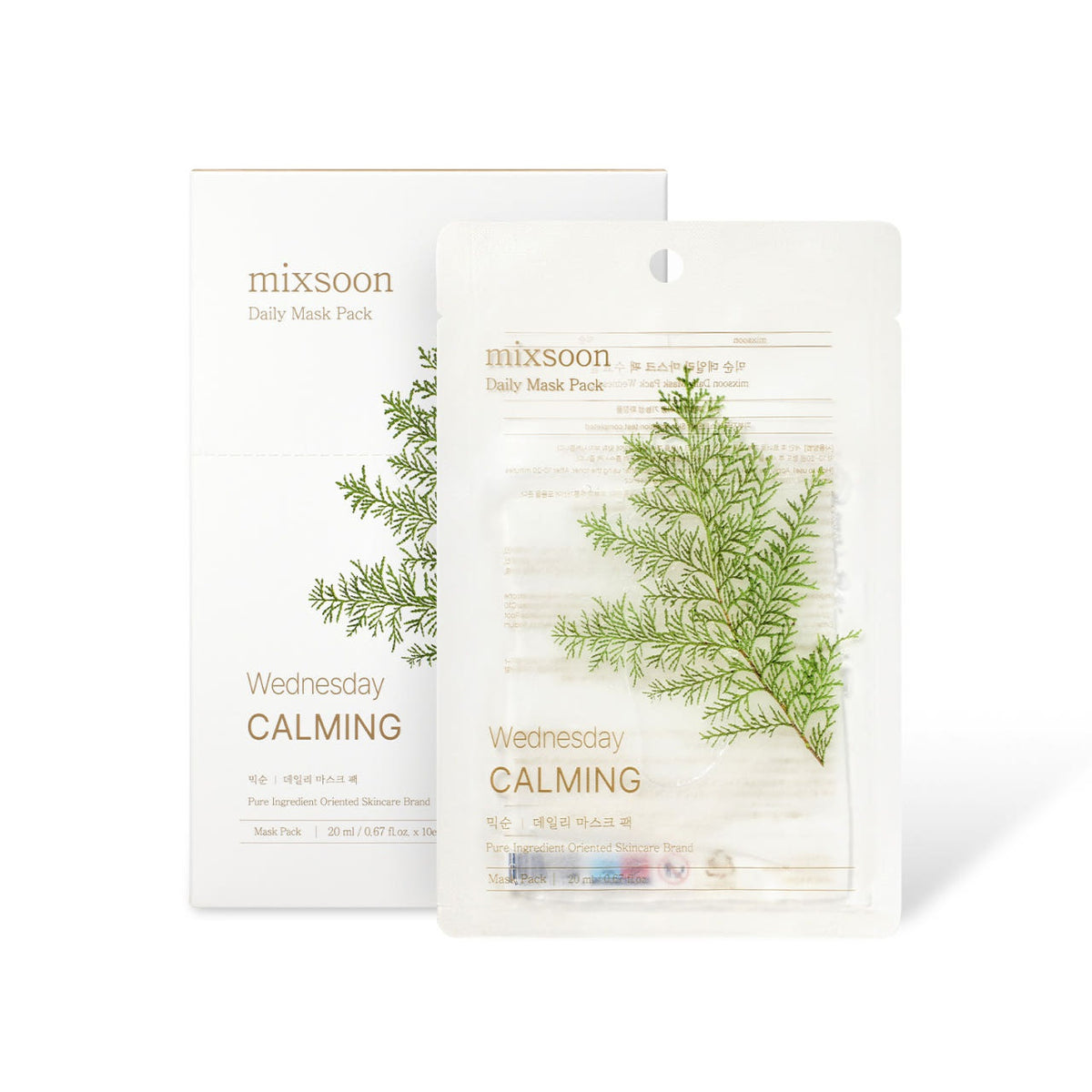 Mixsoon Daily Mask Pack Wednesday 25ml 10sheets