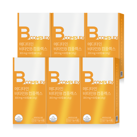 Meditamin Vitamin B Complex High-Dose Additive-Free Folic Acid Biotin Pantothenic Niacin 300ml (2 Pack)