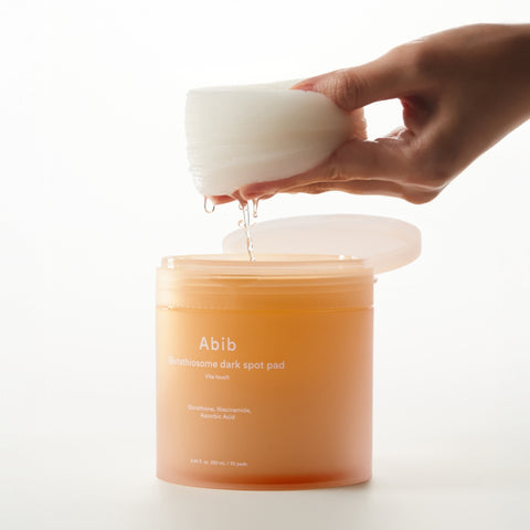 Abib Glutathione Blemish Toner Pads Vita Touch, 70 sheets