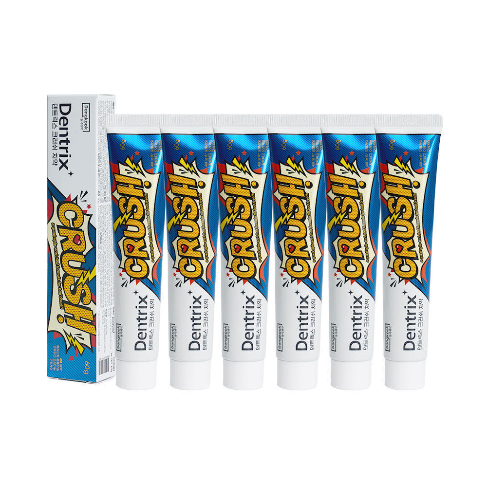 DongKook Pharmaceutical Dentrix Crush Toothpaste 60g (6 Pack)