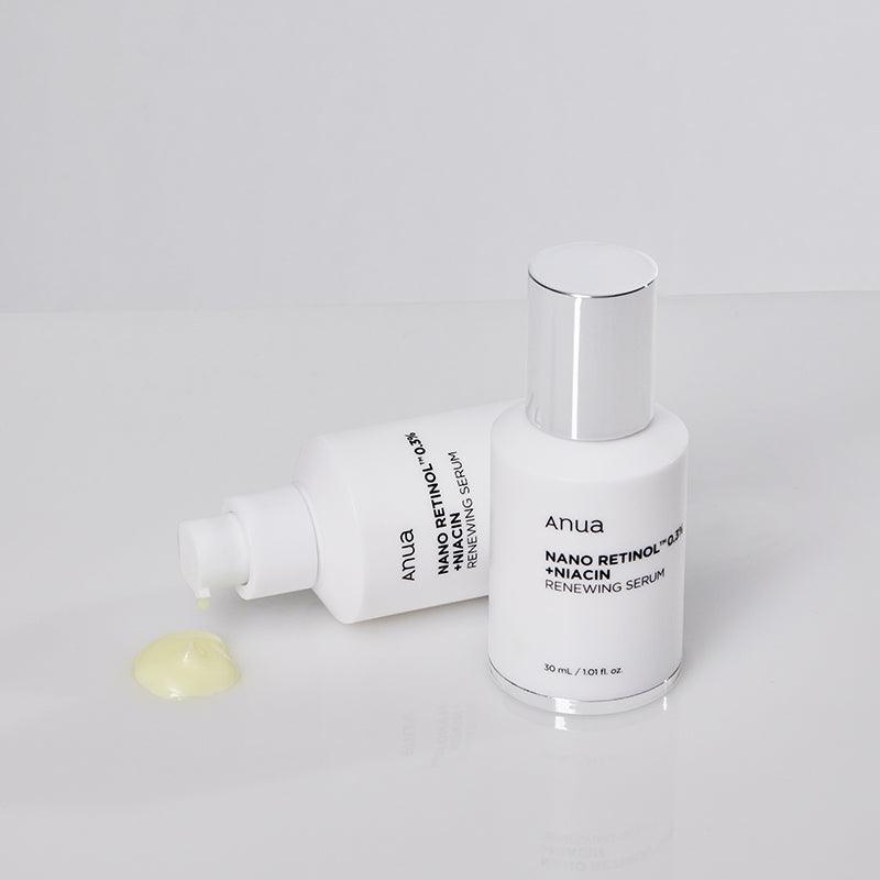 Soonsu Beauty Nano Retinol 0.3% Niacin Renewing Serum packaging design