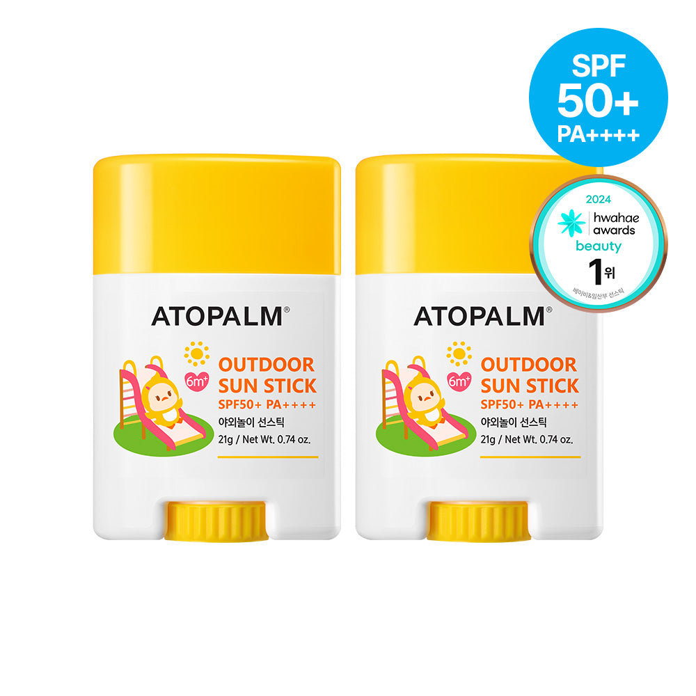 Atopalm Outdoor Play Sun Stick 21g (2 Pack)