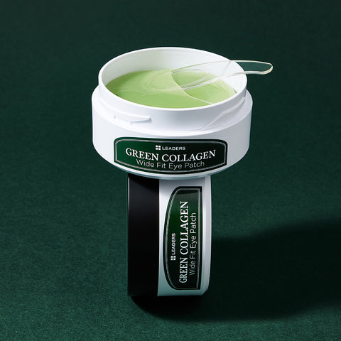 Leaders Green Collagen Wide Fit Eye Patch 60 Patches