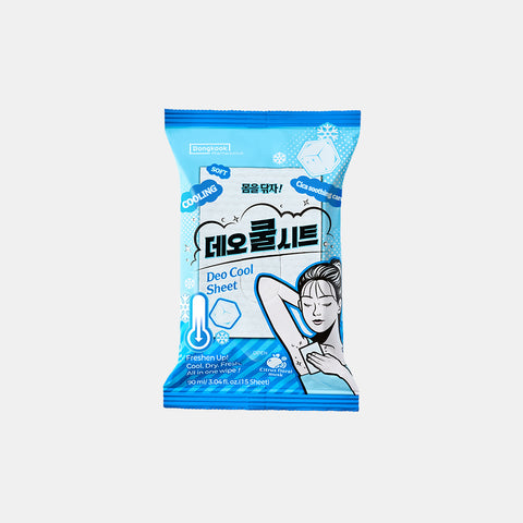 DongKook Madeca Deo Cool Body Wipes 15 pcs x 3 (Musk)