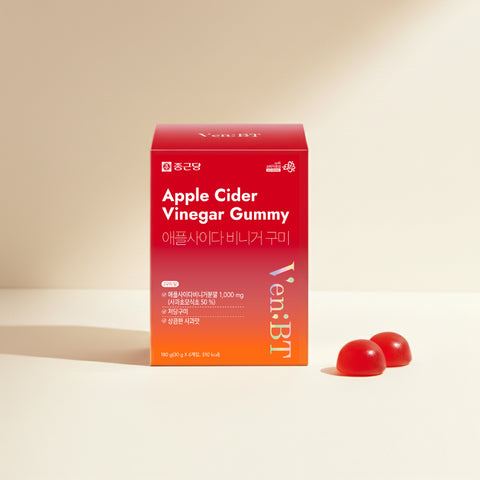 Chongkundang VenBT Daily Care Asabi Gummies 60 Count (1 Pack)