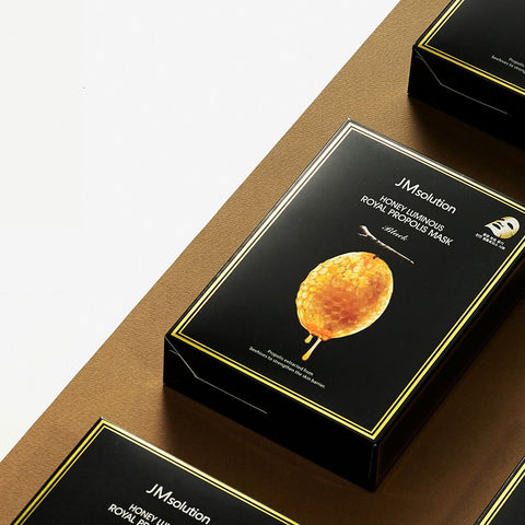 JM Solution Honey Glow Royal Propolis Mask Pack Black 30ml 50P