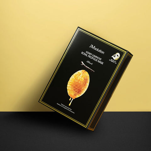 JM Solution Honey Glow Royal Propolis Mask Pack Black 30ml 50P