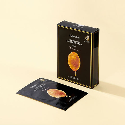 JM Solution Honey Glow Royal Propolis Mask Pack Black 30ml 50P