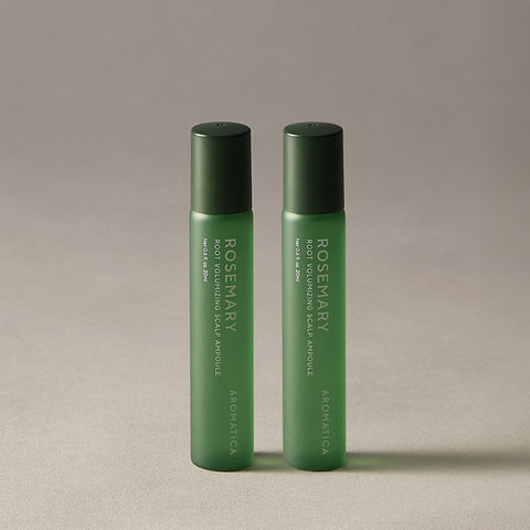 Aromatica Rosemary Root Volumizing Scalp Ampoule 20ml (2 Pack)