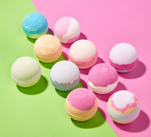 Kundal Bubble & Sparkling Bath Bomb 2 Pack Baby Powder 200g