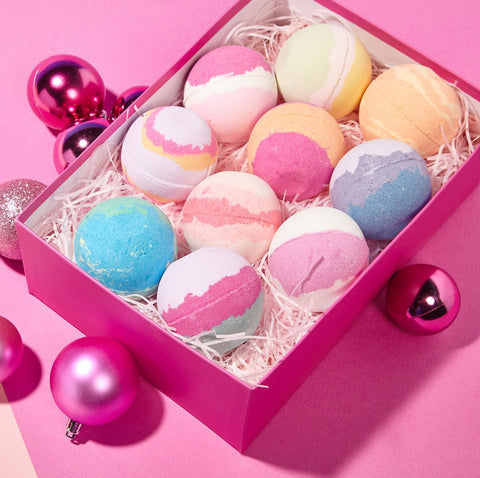 Kundal Bubble & Sparkling Bath Bomb 2 Pack Baby Powder 200g