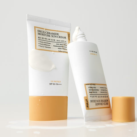 Fully Rice Cera Moisture Sunscreen 50ml (2 Pack)